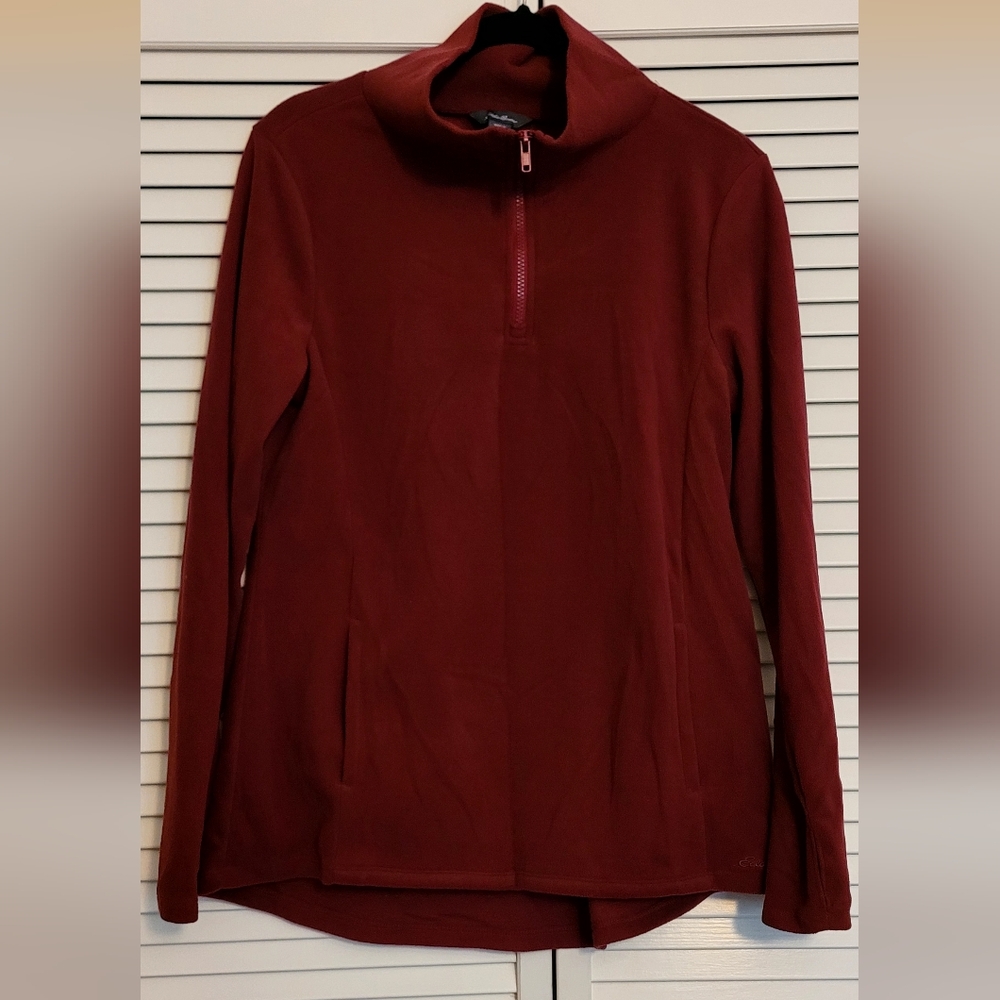 Burgundy Fleece pullover